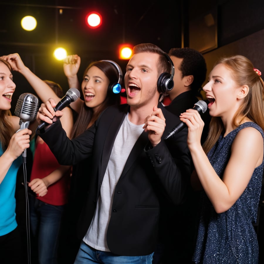 Renta de karaoke con pantallas y micrófonos para fiesta en Mazatlán